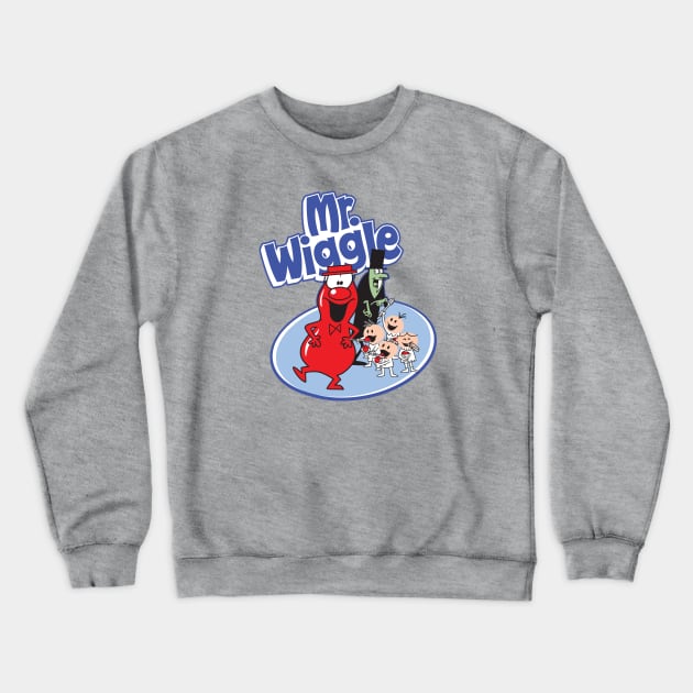 Mr. Wiggle and Sweet Tooth Sam Crewneck Sweatshirt by Chewbaccadoll